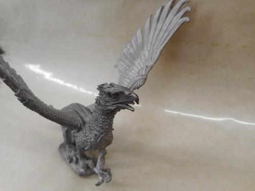 Miniatur Ral Partha Griffon / Griffin Greif Miniatur Metal 1987 Fantasy #A - Picture 3 of 7