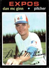 1971 Topps Dan McGinn #21 - Montreal Expos