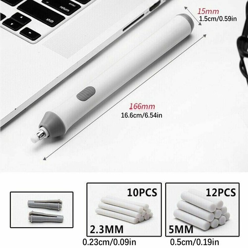 Pencil Drawing Sketch Electric Erasers Kit Office Supplies Writing Correction - Picture 9 of 15