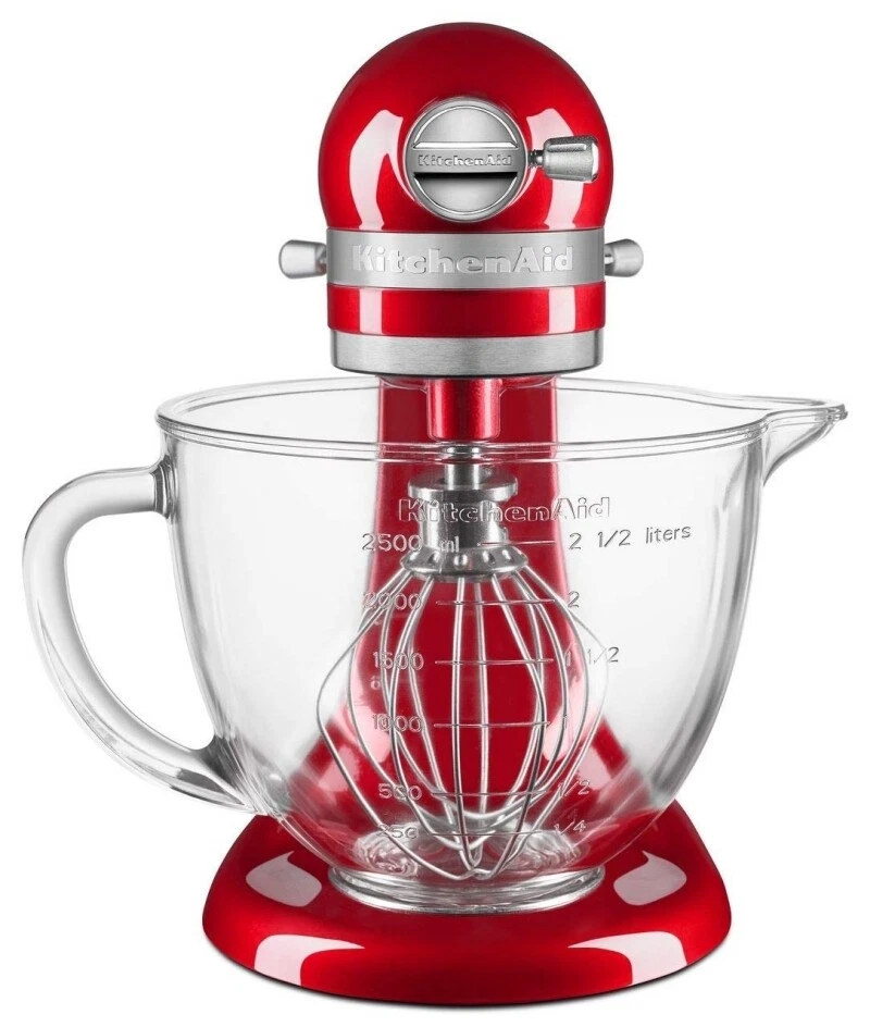 Стеклянная чаша KitchenAid 3,5 кварты (подходит для KitchenAid Tilt-Head Mini 3,5 кварты Sta... - Изображение 3 из 4