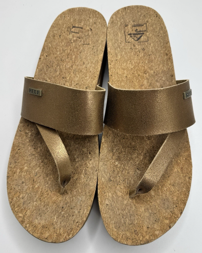 Sandalias Reef para mujer Cushion Sol Hi en bronce talla 10