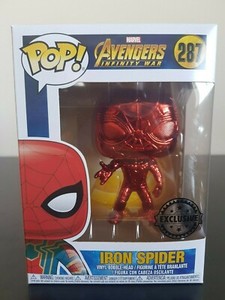 iron spider red chrome