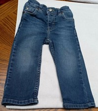 Levi's 514 Straight Jeans Size 18 Months Toddler Blue Denim EC