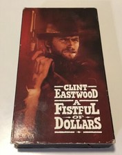 A Fistful of Dollars (VHS TAPE, 1991) Clint Eastwood, Marianne Koch