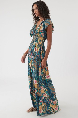 O’Neill Women’s Nolee Maxi Dress Multicolor Size Small - Picture 3 of 8