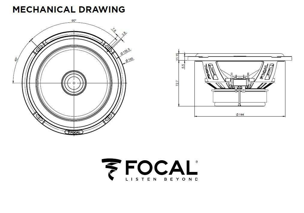Focal PC165FE 2 Way 16,5 CM Coax Speaker Flax Evo 165 MM - 1 Pair | eBay Focal PC165FE 2 Way 16,5 CM Coax Speaker Flax Evo 165 MM - 1 Pair | eBay