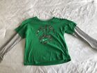 Nike Boys Shirt Size 7 Green-Grey