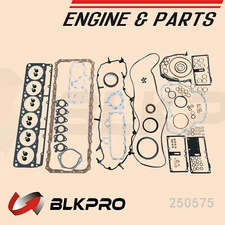 Head Upper gasket & Lower set Oil Pan Gasket seals Crankshaft For CAT C7 3126