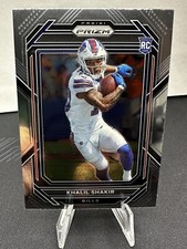 💥2022 Panini Prizm Football #355 KHALIL SHAKIR RC Buffalo Bills Rookie
