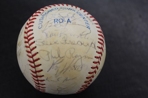 1986 Seattle Mariners Signed Ball 23 Auto Official AL Ball Alvin Davis Langston - Picture 3 of 8