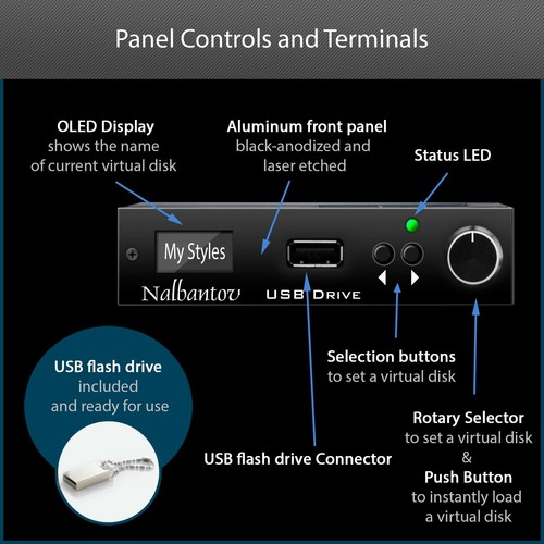 USB Emulator Nalbantov N-Drive eXtreme for Hammond Elegante XH200, XH200SP - Picture 4 of 10