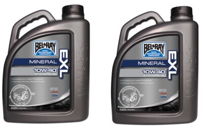 Bel-Ray EXL 4-Stroke Motor Oil 10W-40 – 4 Liter, Part 99090-B4LW