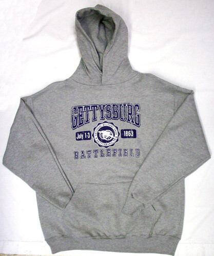 GETTYSBURG BATTLEFIELD CRACKLE YOUTH KINDER HOODIE NEU - Bild 5 von 6