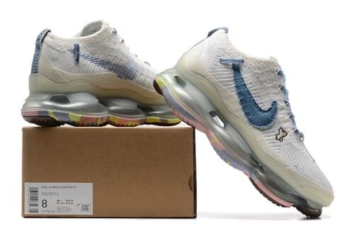 🔥 FJ7736-141 Nike Air Max Scorpion FK Denim White - Picture 2 of 5
