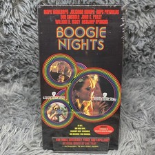 Boogie Nights VHS Tape 1998 Mark Wahlberg Julianne Moore New Sealed Watermarks