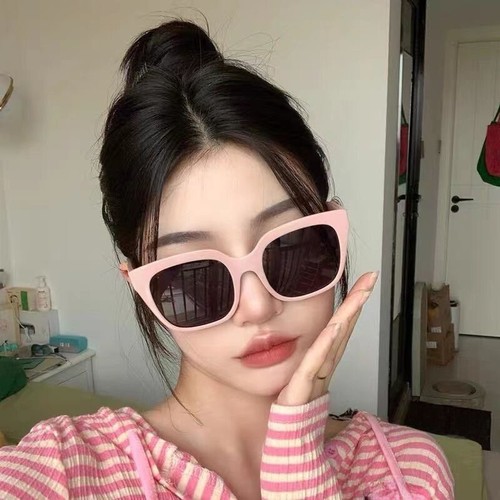 Fashion Dopamine Colorful Pink Retro Vintage Outdoor UV Shade Eyewear Sunglasses - Picture 14 of 49