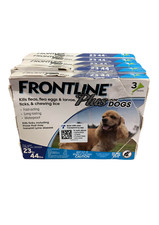 FRONTLINE Plus Flea and Tick Treatment for Dogs 23-44lbs - 3 Dose - 5 Pack