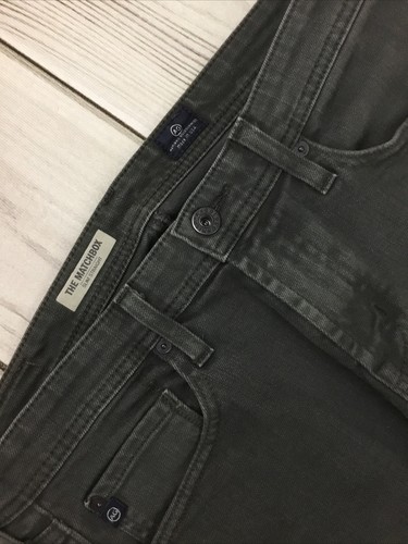 Pantalones de mezclilla ajustados calce recto AG Adriano Goldschmied para hombre The Matchbox 30 - Imagen 3 de 12