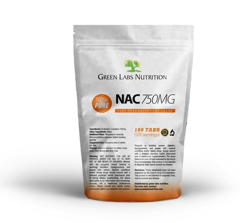 NAC N-ACETYL L-CYSTEINE 750mg TABLETS FREE SHIPPING WORLDWIDE - Picture 7 of 13