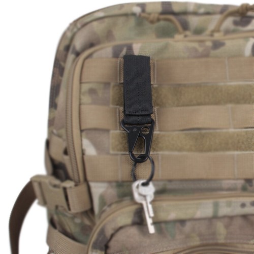 Tactique Molle Mousqueton Ceinture Crochet Mousqueton Porte Clés Accessoires HOT - Picture 3 of 19