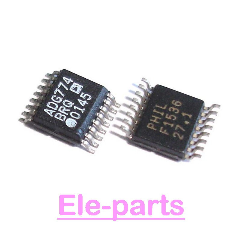 2 PCS ADG774BRQ SSOP-16 ADG774 BRQ CMOS 3 V/5 V, Wide Bandwidth Quad 2: ...