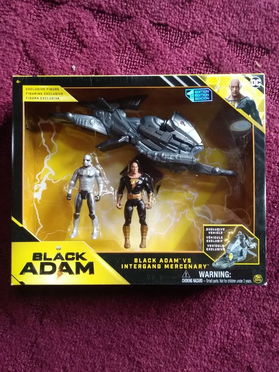 DC Comics, Black Adam Vs Intergang Mercenary Playset (Walmart