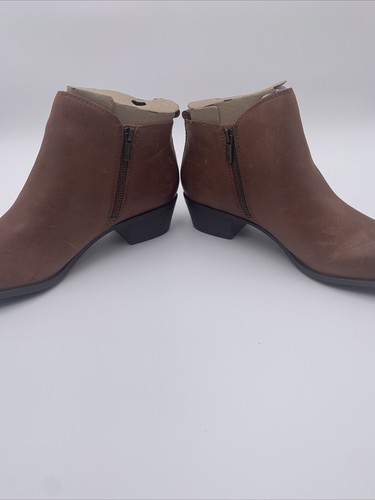 Lucky Brand Damen Basel Stiefelette Leder Stiefeletten Toffee Größe 11 - Bild 6 von 15