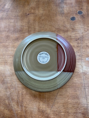 Sango GOLD DUST SIENNA 5039 Salad Plate 8" 1 ea 4 available - Picture 2 of 3