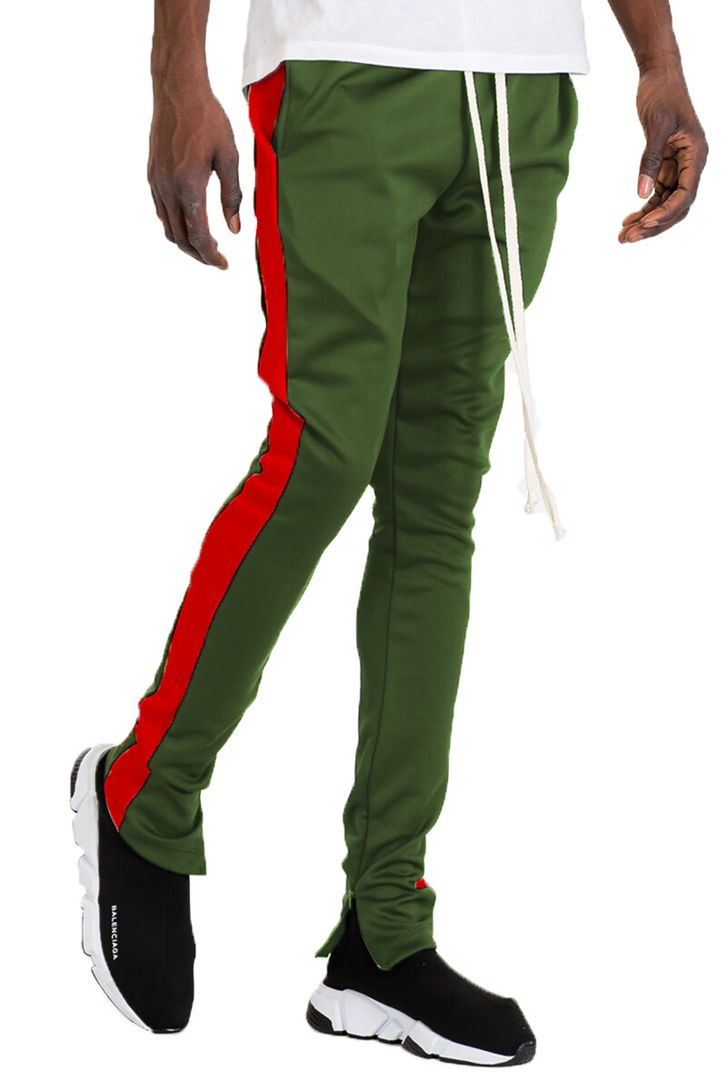 Single stripe pants best sale