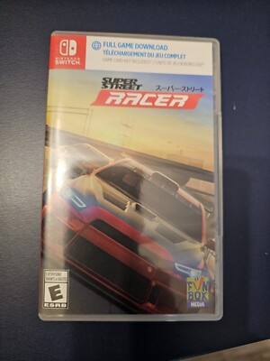 Super Street Racer - Nintendo Switch- NEW DIGITAL DOWNLOAD ONLY