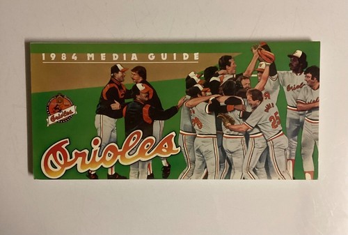1984 Baltimore Orioles Media Guide & Scorebook (WS Champs & Ripken Covers) - Picture 11 of 12