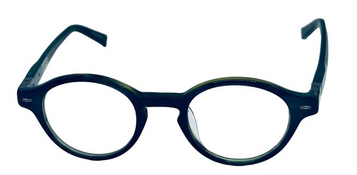 John Varvatos Mens Eyeglass Round Navy Plastic V356. 43mm - Picture 3 of 12