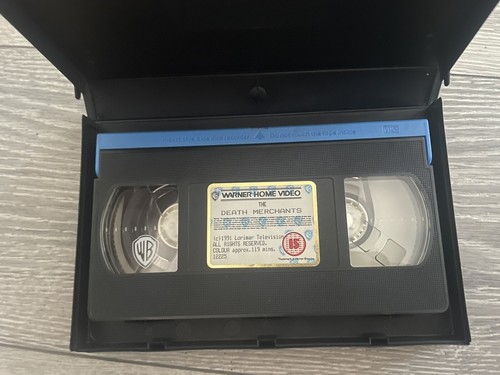THE DEATH MERCHANTS - WARNER HOME VIDEO - BIGBOX - EX RENTAL VHS - Foto 4 di 4