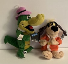 Vintage Hanna-Barbera Rare Wally Gator Hong Kong Phooey WB Bean Bag Plush  99