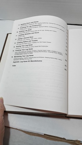 Ein Blockhaus von Grund auf neu bauen oder Bausatz 2. Auflage von Dan Ramsey (HB, Tab Book 1987) - Bild 8 von 13