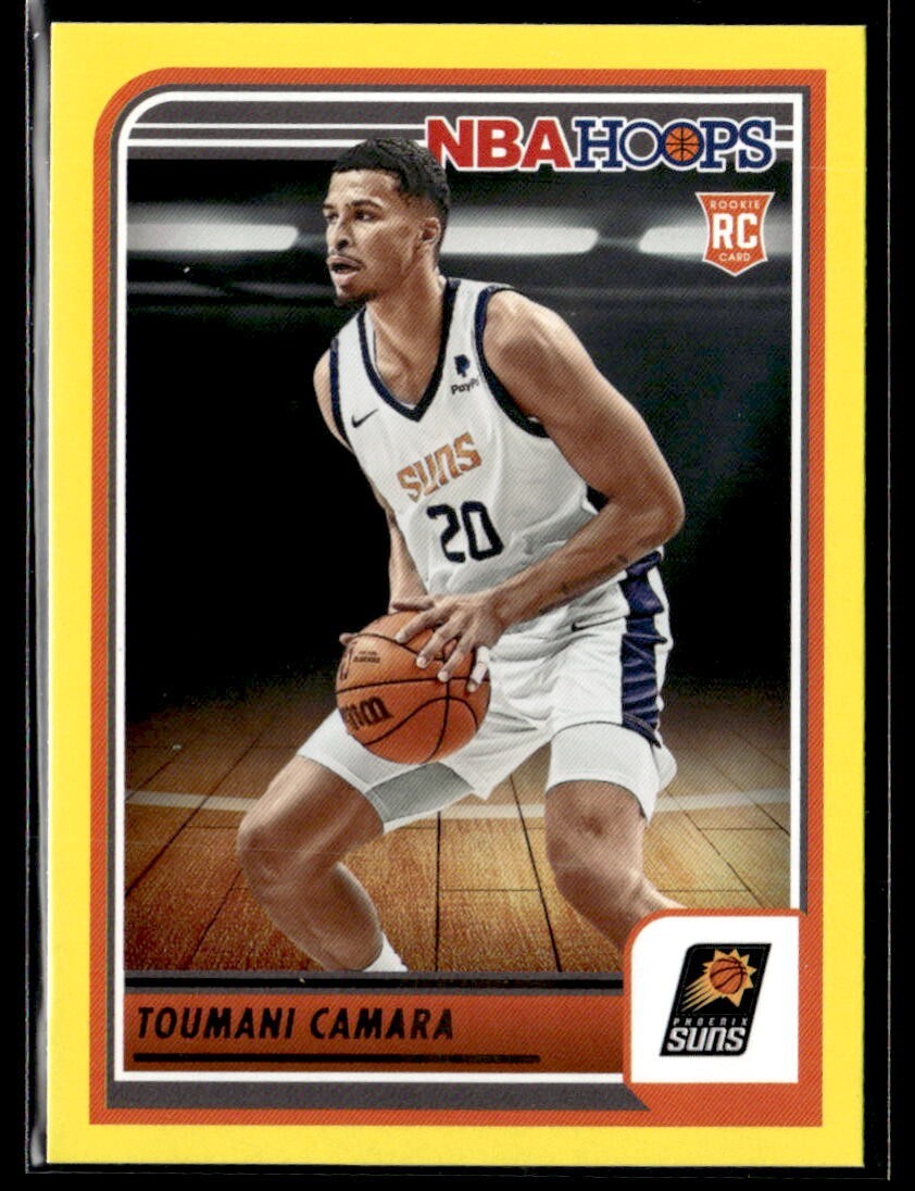 TOUMANI CAMARA 2023-24 HOOPS YELLOW PARALLEL RC #231 (ID 2)