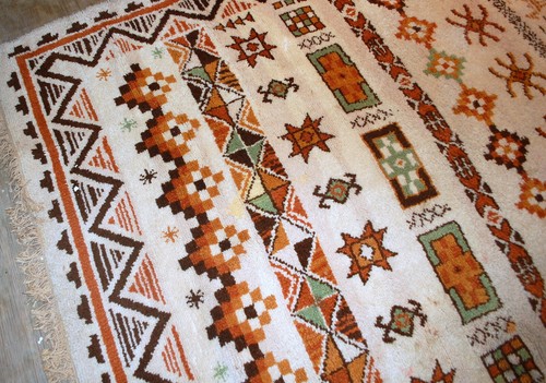 Vintage Belgian Savonnerie rug 6.3' x 8.7' (192cm x 265cm) 1960s - 1B555 - Picture 6 of 8