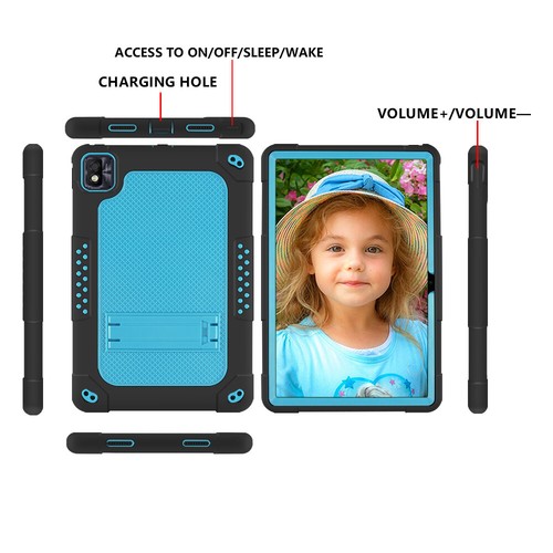 For TCL TAB10 5G/TCL TAB 10s 10.1" FHD Tablet Case With Shoulder Strap Kickstand - Picture 9 of 37