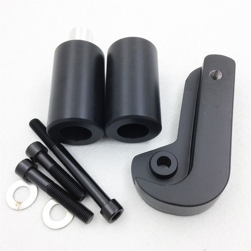 Black Frame Slider Crash Falling Protector For Suzuki GSXR600/750 2006-2008 New - Picture 5 of 5