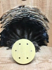 1-Ready to Customize Yellow Heart Turkey Call Pot Unfinished
