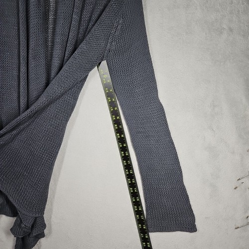 Wooden Ships Damen Strickjacke vorne offen grau locker Strick Langarm Gr. M/L neu ohne Etikett - Bild 5 von 13