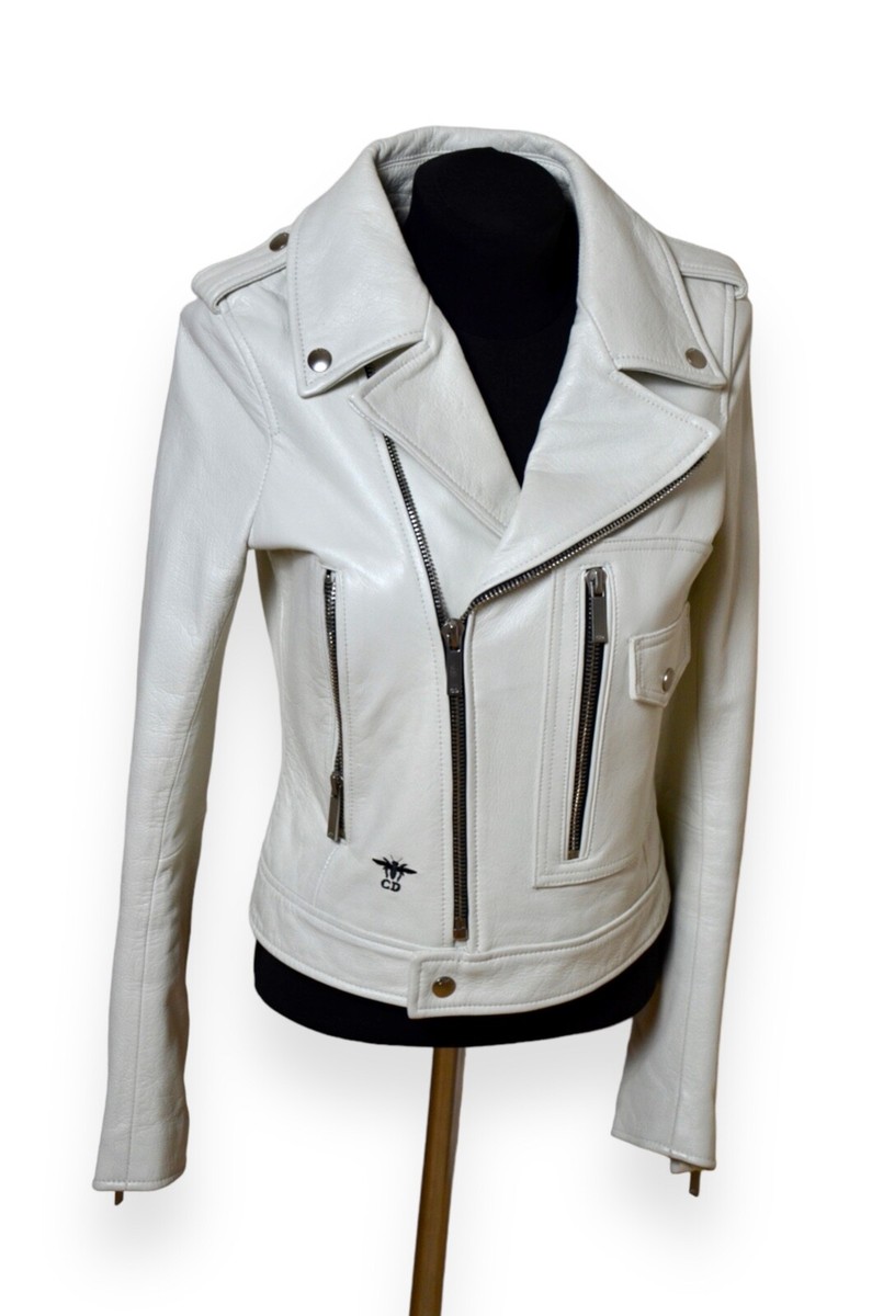 アウターその他 Dior Essentials Off-white Caro jacket 214V44AM114_X0200 アウターその他 Dior Essentials Off-white Caro jacket