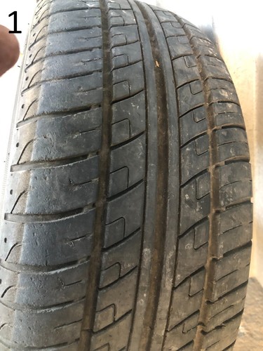 9173713 Volvo 4 Cerchi Lega 15" V70 e altre 5 fori COMPLETI DI GOMMEcome da foto - Foto 7 di 15