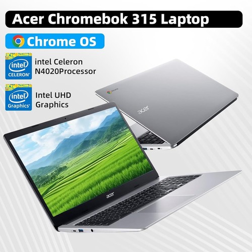 Portátil empresarial Acer Chromebook 315 15,6"" Inter Celeron N4020, 4 GB RAM, 64 GB eMMC - Imagen 3 de 7
