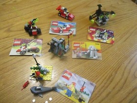 LEGO 1476 Value 5 Bonus Pack 1477 1478 1479 1480 1481 RARE USED MTron Blacktron