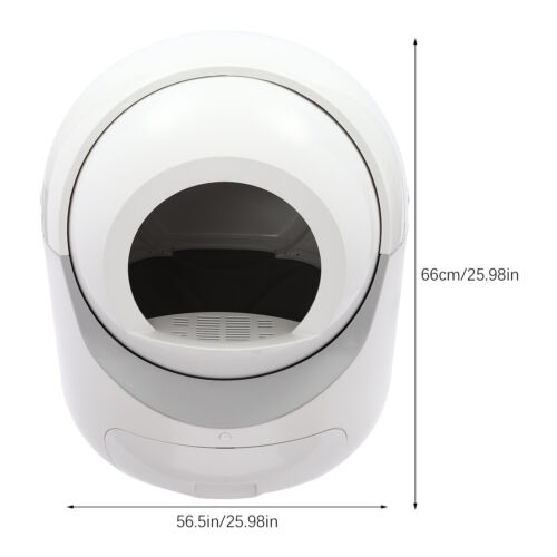 Large Automatic Smart Cat Litter Box Removal APP Ctrl Self-Cleaning Robot Odor - Picture 4 of 24