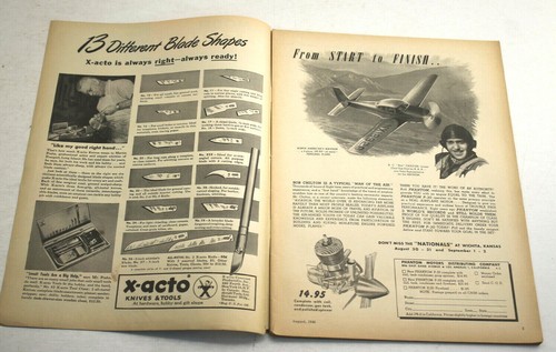 22pc 1936 1937 1939 1943 1944 1945 1946 1947 "The Model Craftsman" Magazine Lot  - Picture 4 of 6