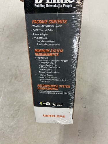 D-Link N150 Home 150 Mbps 4-Port 10/100 Wireless N Router (DIR-601) - Picture 2 of 6