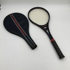 Racchetta da tennis vintage Slazenger Challenge X-2 impugnatura 4 3/8 con coperchio