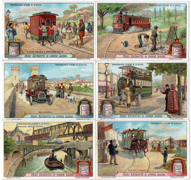 S 1104/Liebig/Tramways By Yesterday And By Present (Ita) MF46422 S 1104/Liebig/Tramways By Yesterday And By Present (Ita) MF46422